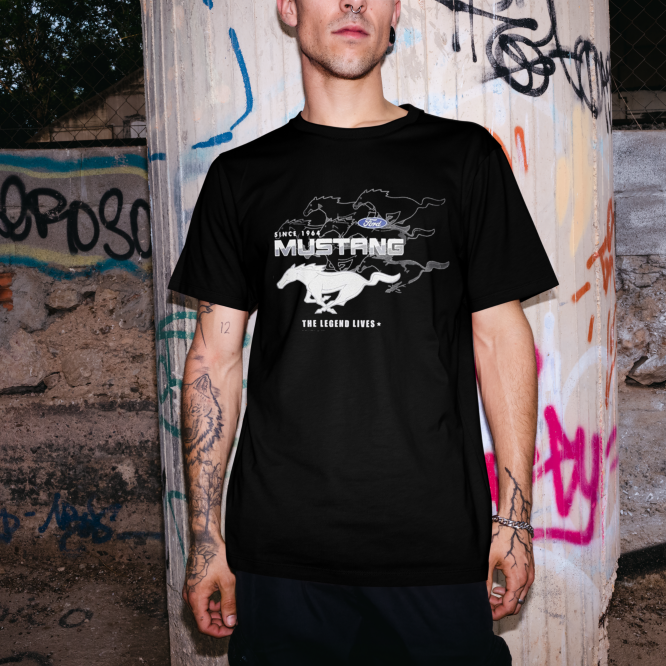 Mustang T-Shirt "Collage" Mustang T-Shirt "Collage"